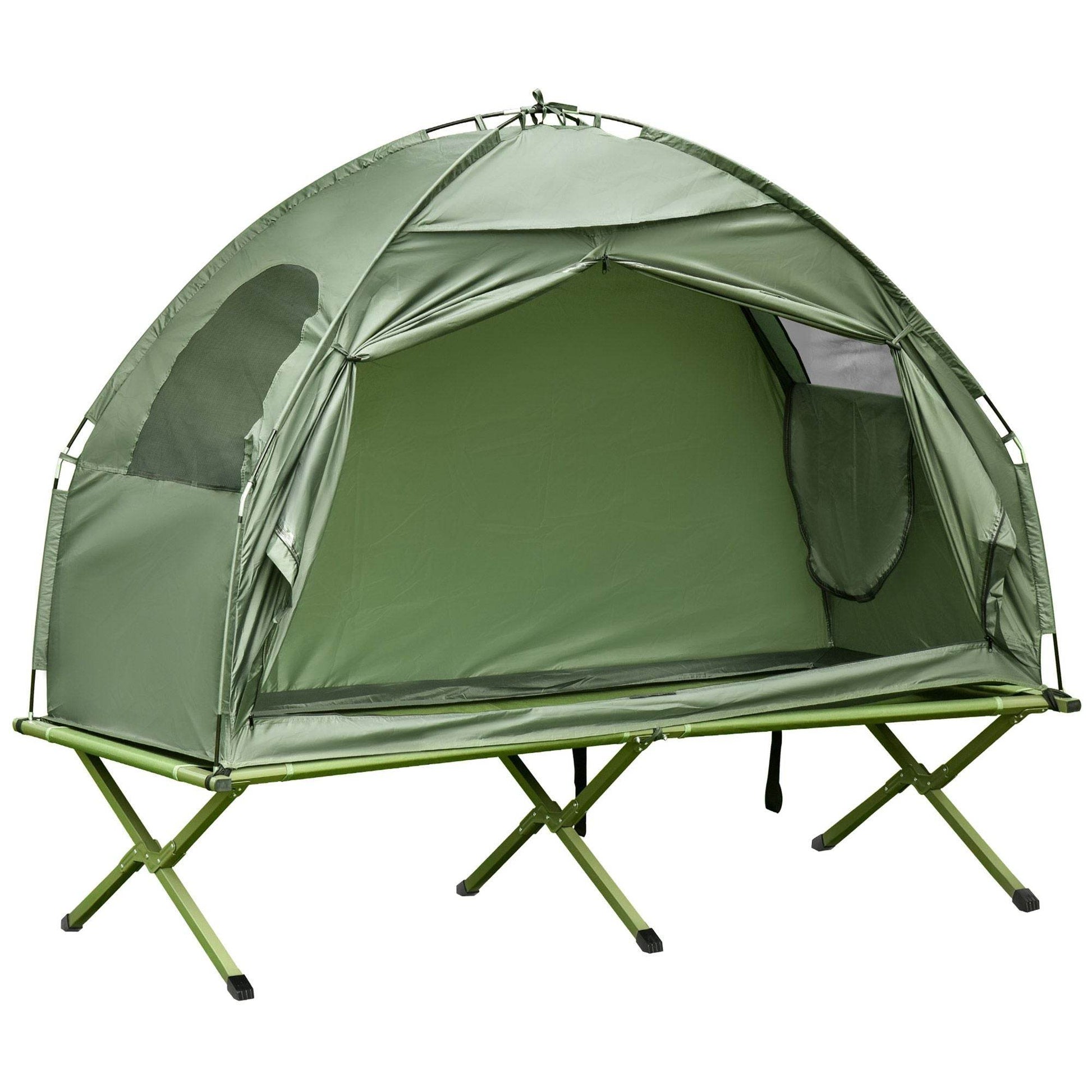 Single Person Folding Cot Combo with Carry Bag