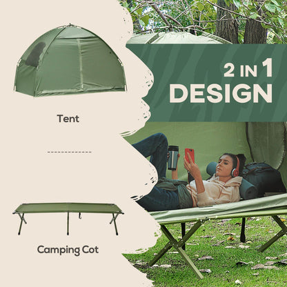 Single Person Folding Cot Combo with Carry Bag