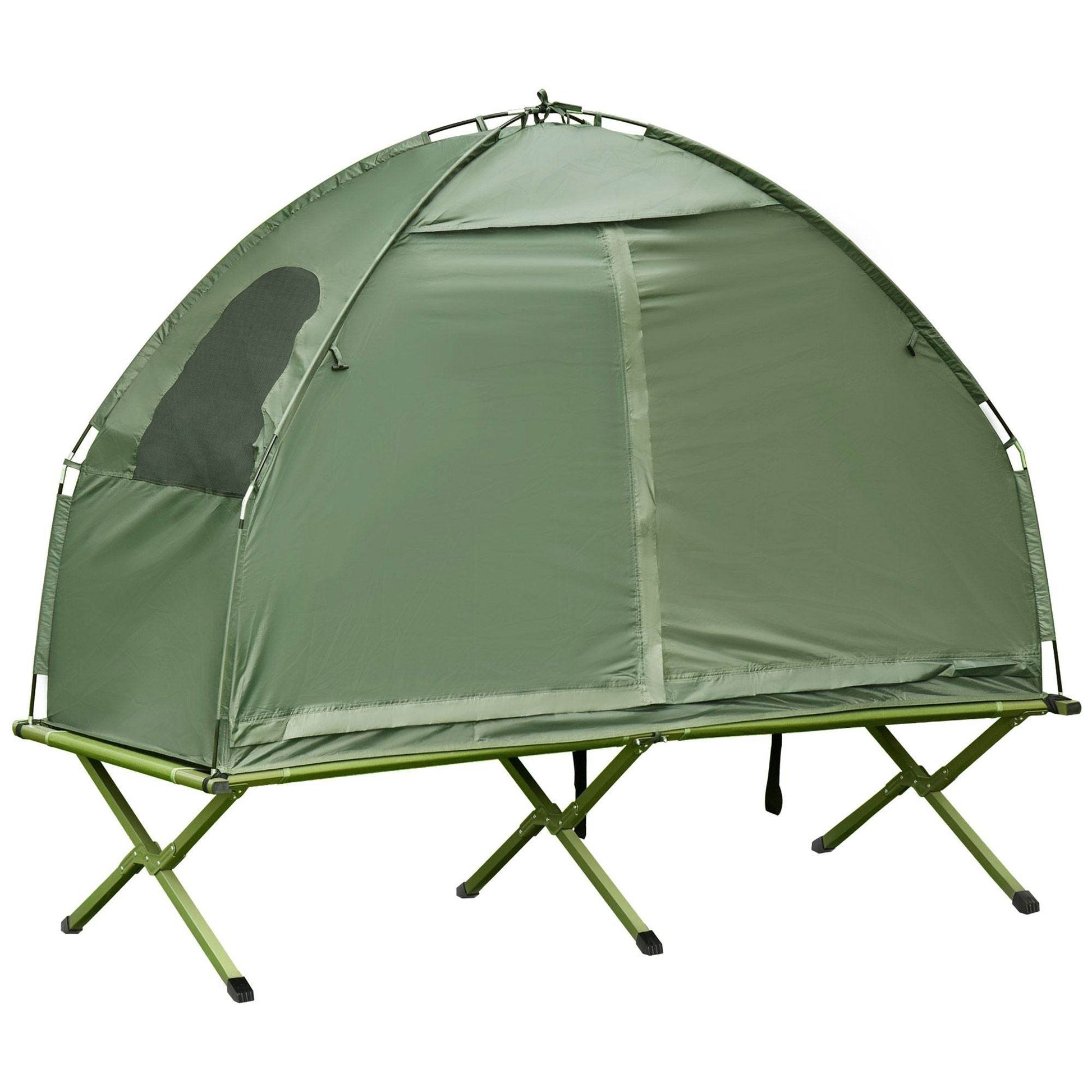 Single Person Folding Cot Combo with Carry Bag