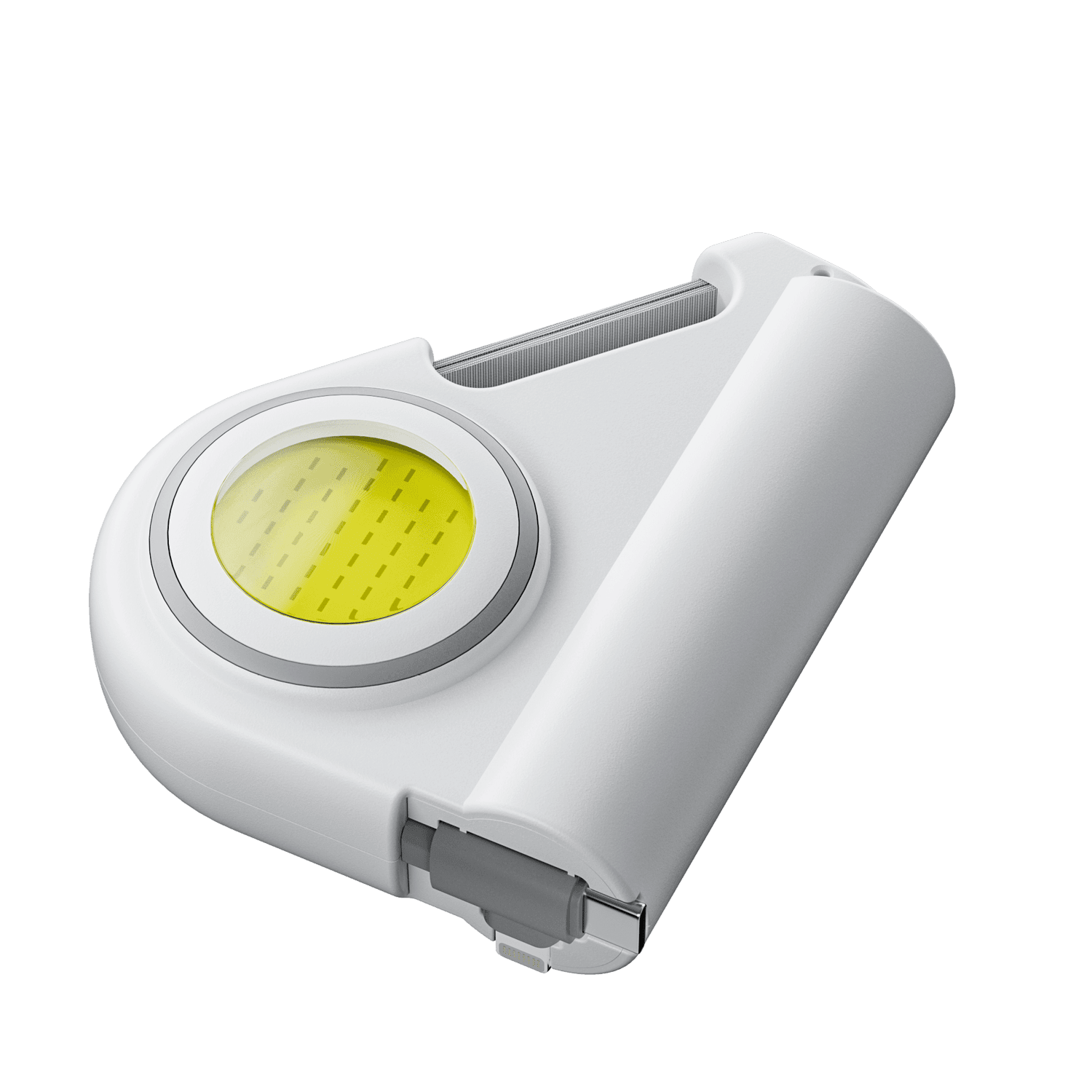 5000mAh Outdoor Power Bank with Built-In Retractable Cable, Flashlight, and Hiking Hook