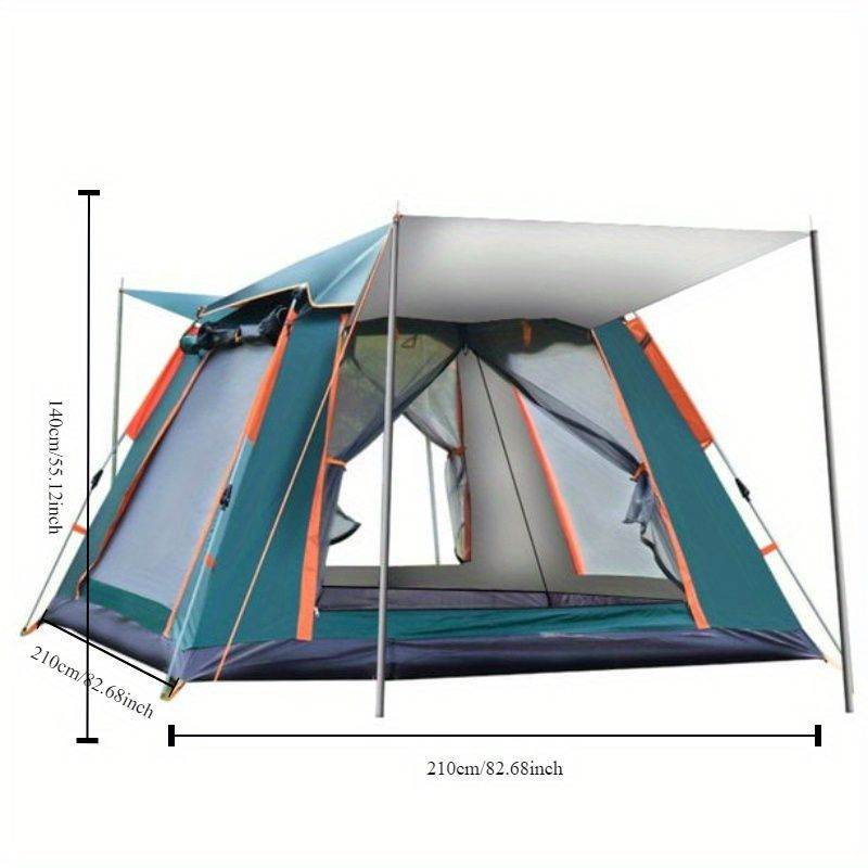 2-3 Person Waterproof Tent with Mosquito Nets, Windows and Carrying Bag