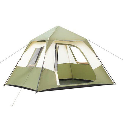 6 Person Camping Tent with Rainfly & Carry Bag - 60 Second Set Up