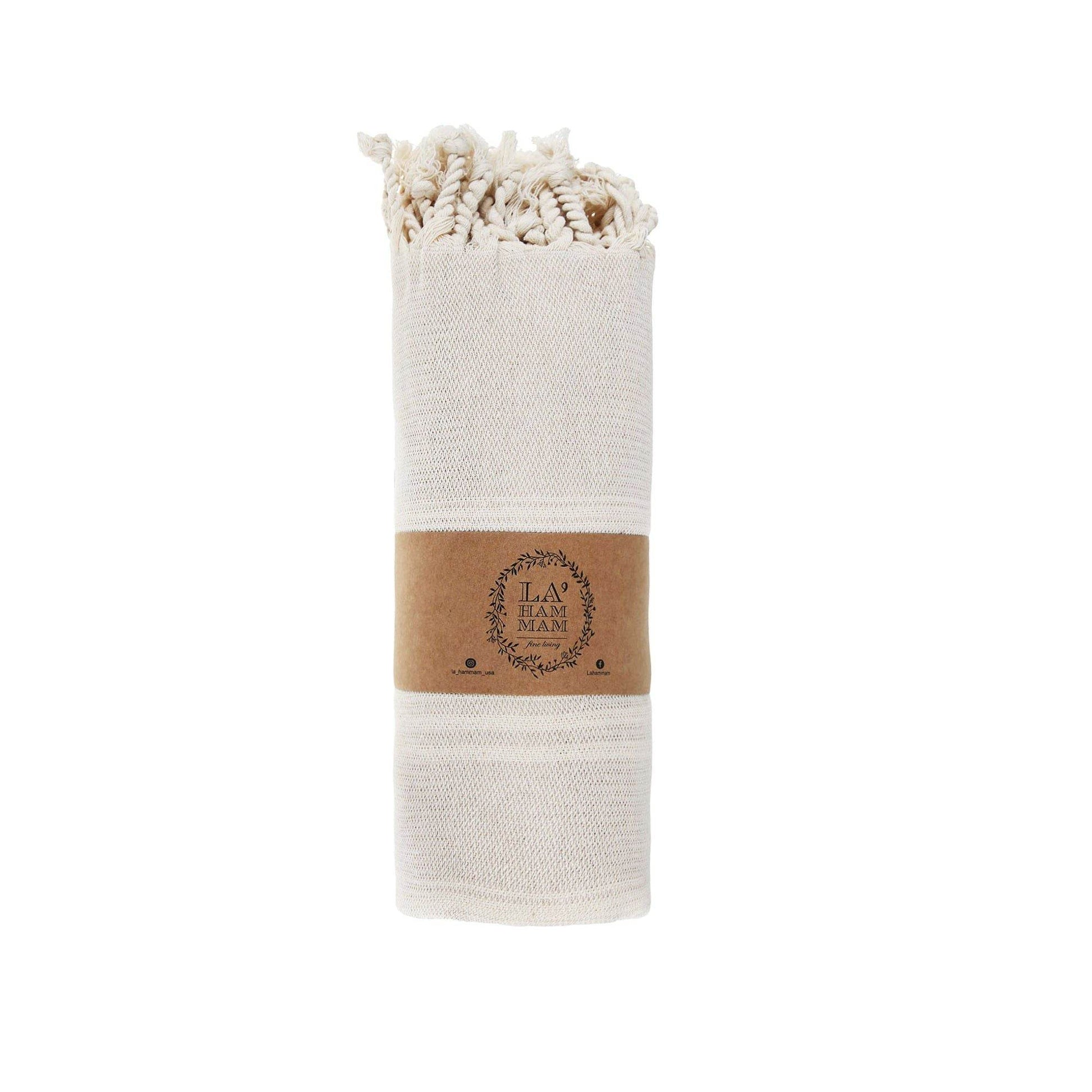 Sultan Beach Towel 38'' x 70'' Beige