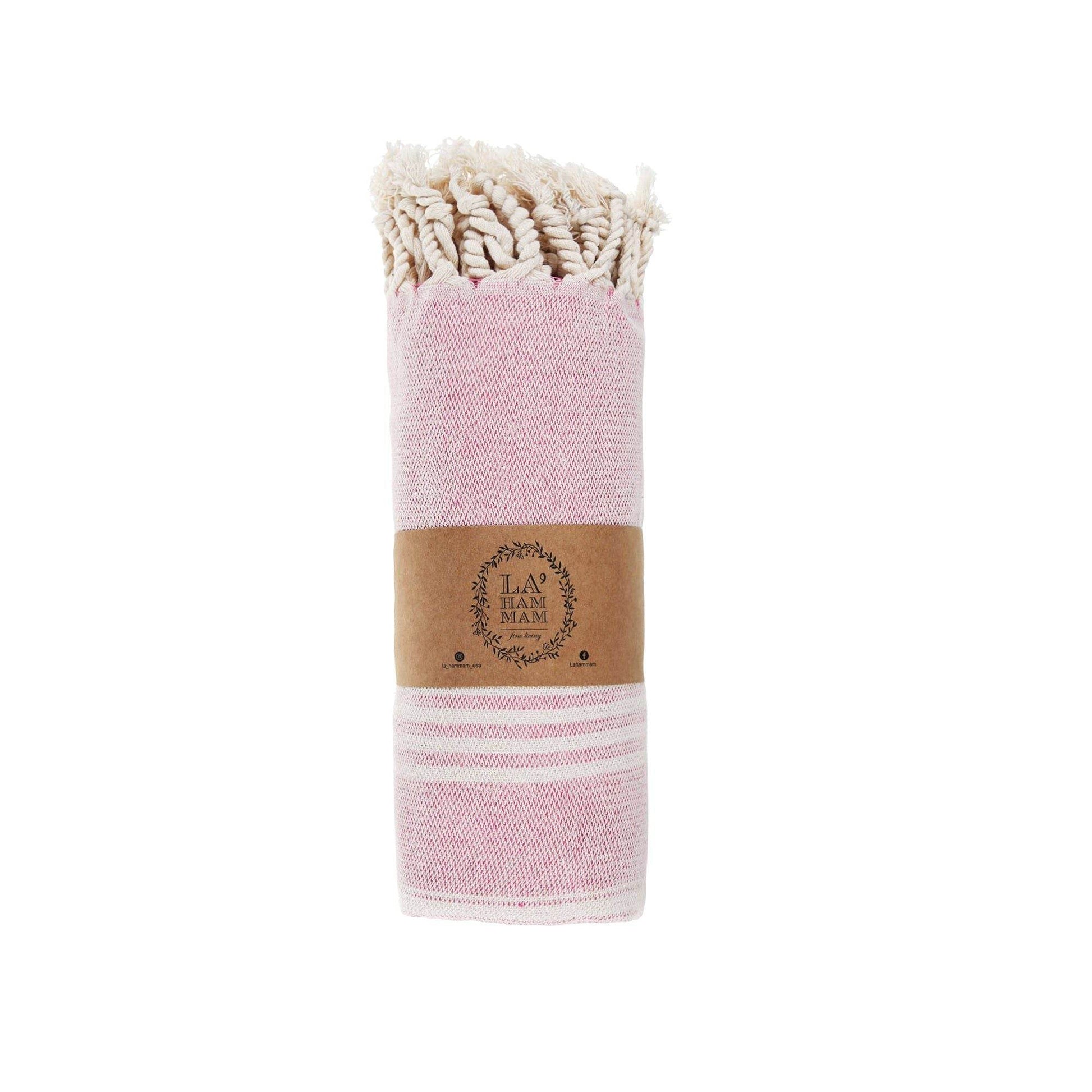 Sultan Beach Towel 38'' x 70'' Pink