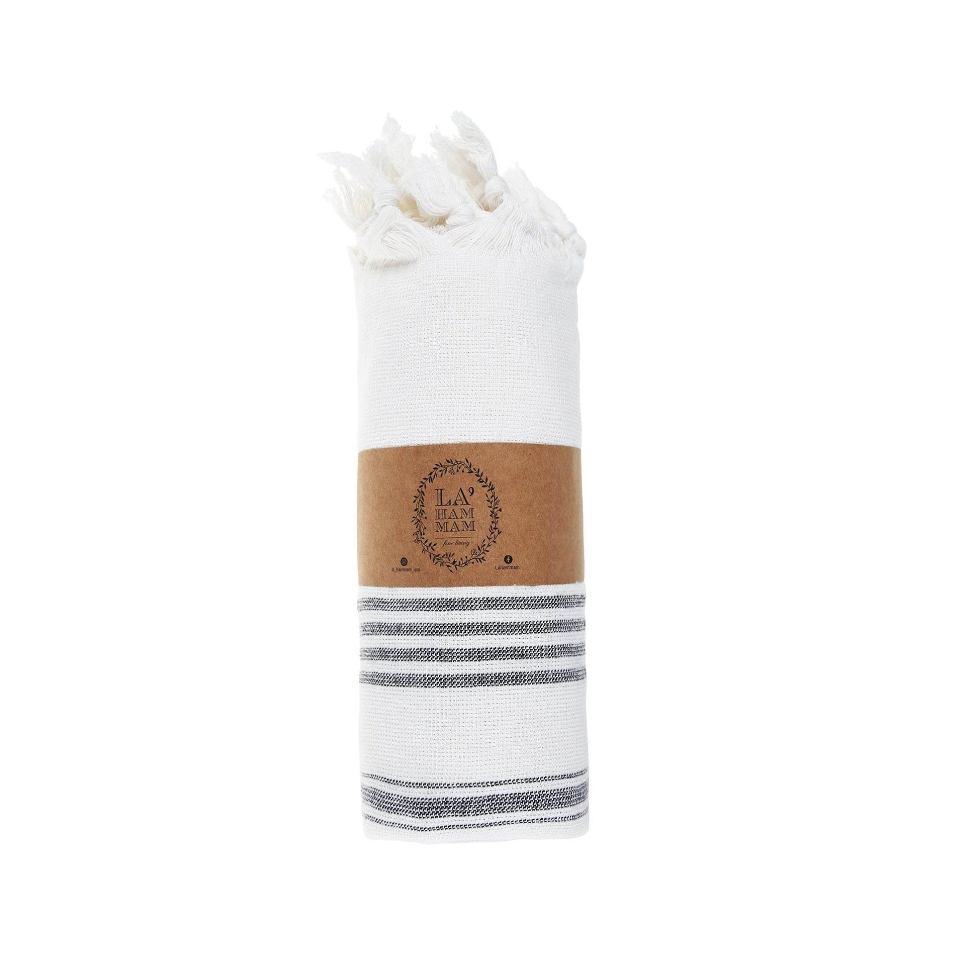 Asena Beach Towel 38'' x 70'' Natural