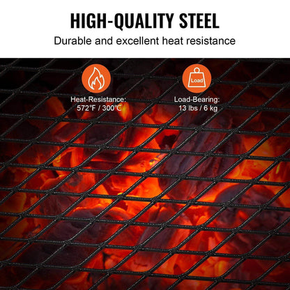 18" Portable Grilling Rack for Outdoor Open Flame Cooking