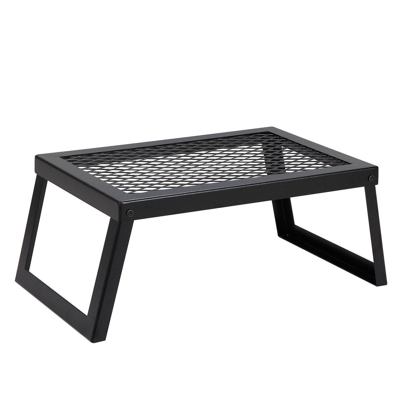 18" Portable Grilling Rack for Outdoor Open Flame Cooking