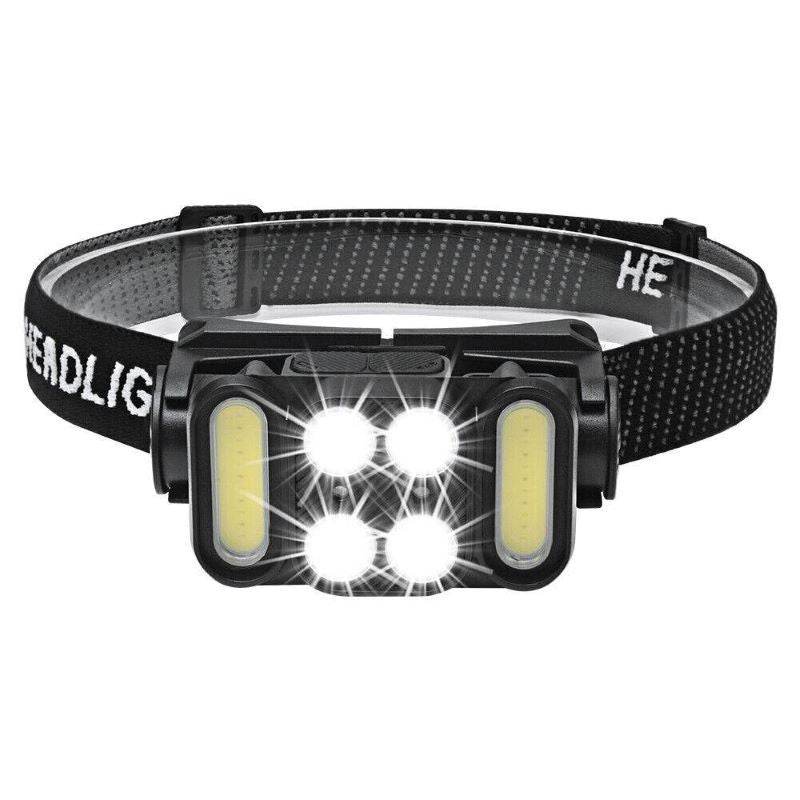 Rechargeable LED Headlamp for Camping, Cycling, Hiking and Hunting Style A