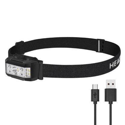 Rechargeable LED Headlamp for Camping, Cycling, Hiking and Hunting