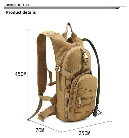 Men’s Tactical Hydration Backpack for Hiking, Trail Riding, and Outdoor Sports