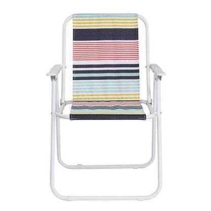 Colorful Striped Folding Lightweight Beach Chair