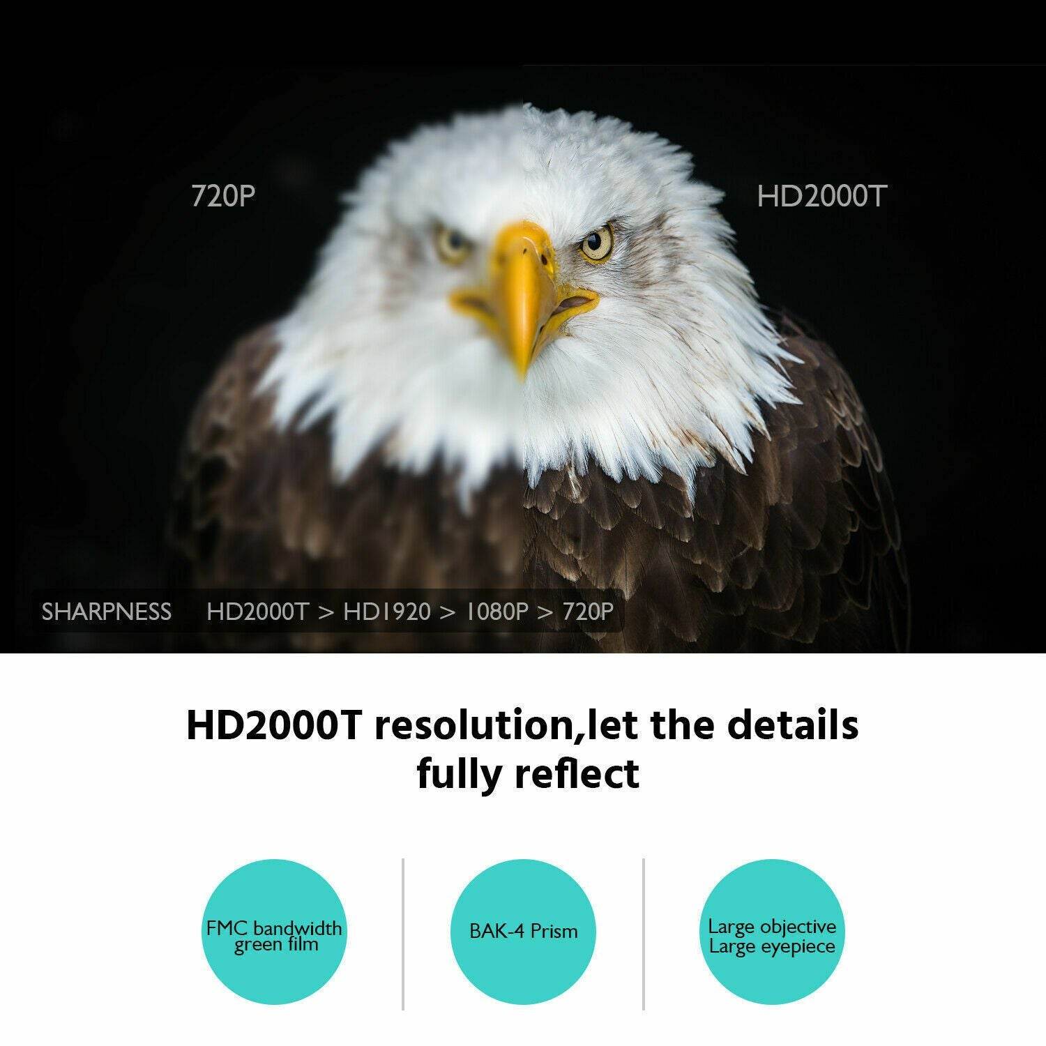 High-Definition 40x60 Monocular Telescope