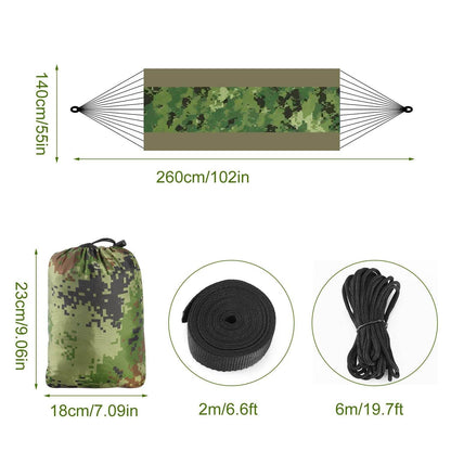 Portable Double Camping Hammock with Mosquito Net