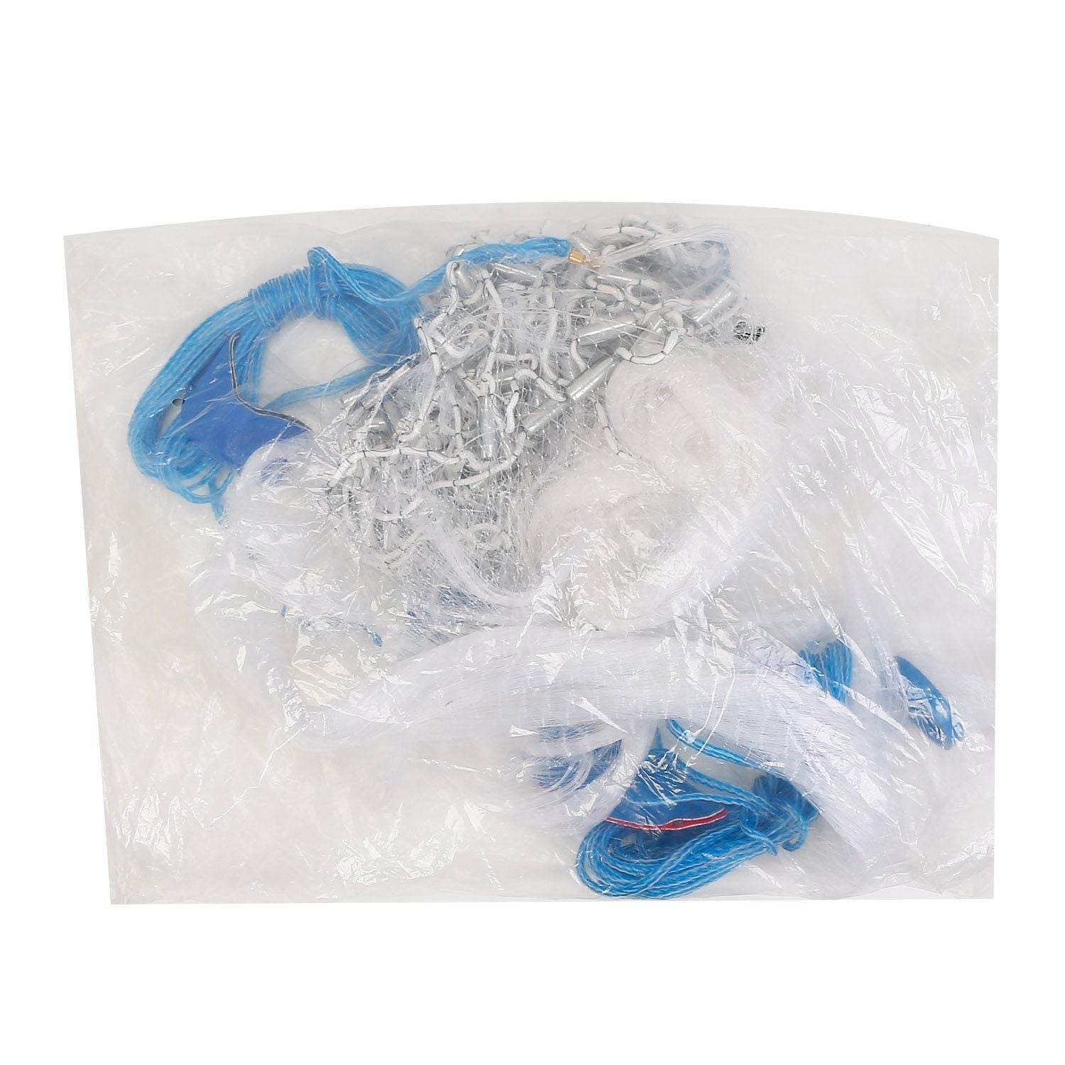 Heavy-Duty Hand Cast Fishing Net with Chain Sinker