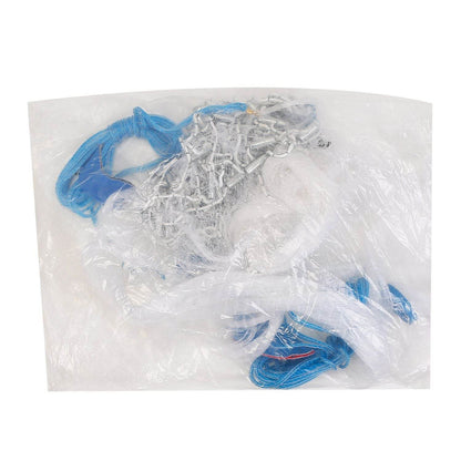 Heavy-Duty Hand Cast Fishing Net with Chain Sinker