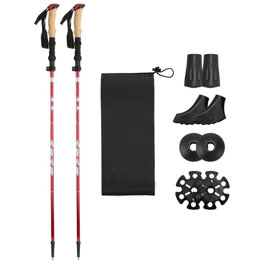2-Pack Collapsible Hiking Poles